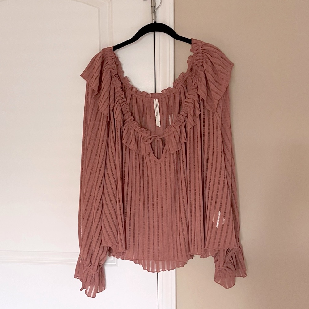 ‘Anthropologie Long Sleeved Top